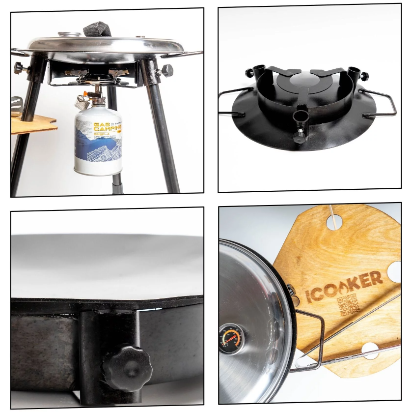 картинка Скоттл гриль iCooker TogGo газовый садж