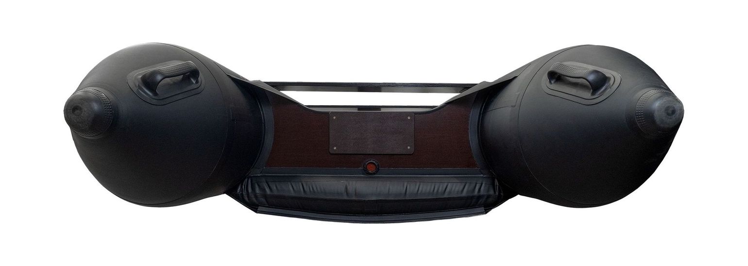 картинка Надувная лодка ПВХ, Ривьера Компакт 3600 НДНД Комби, светло-серый/черный