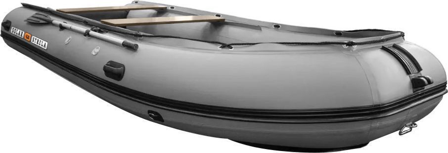 картинка Надувная лодка ПВХ SOLAR-470 Strela Jet tunnel, серый