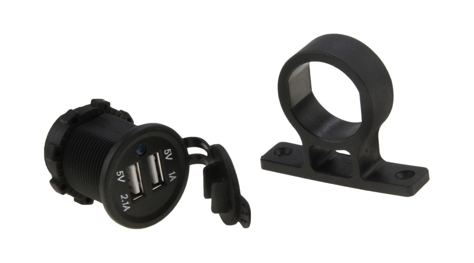 картинка Разъем USB 5В 3.1А для крепления под приборную панель