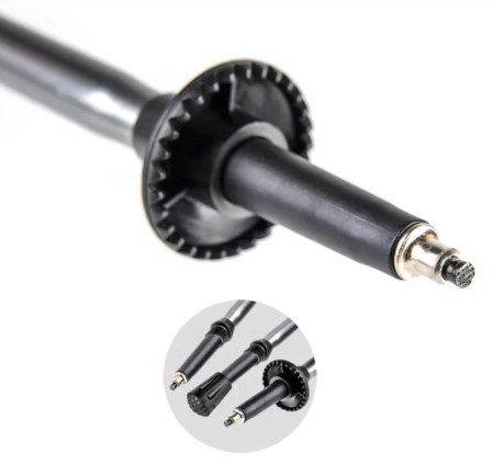 картинка Палки треккинговые, алюминиевые, ST01, голубые, для ходьбы (2 шт.)