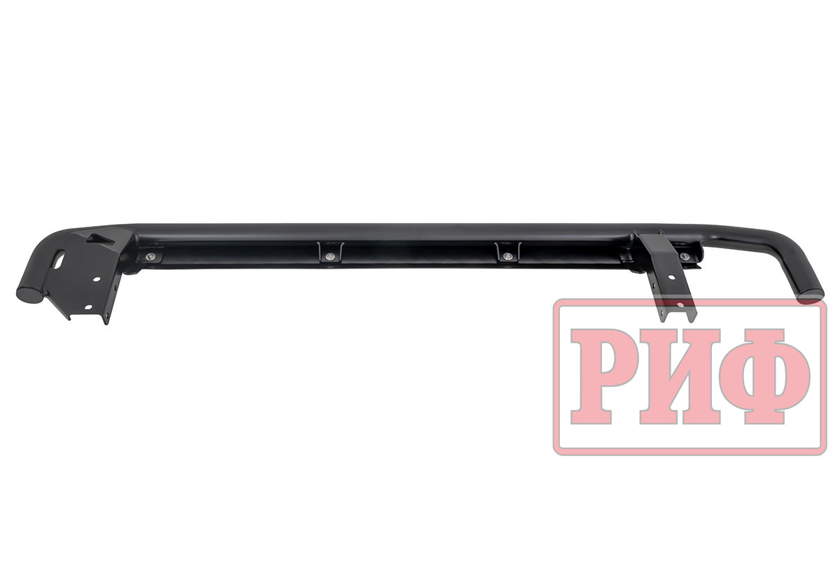картинка Пороги РИФ силовые Lada Нива Тревел (черный алюминий)