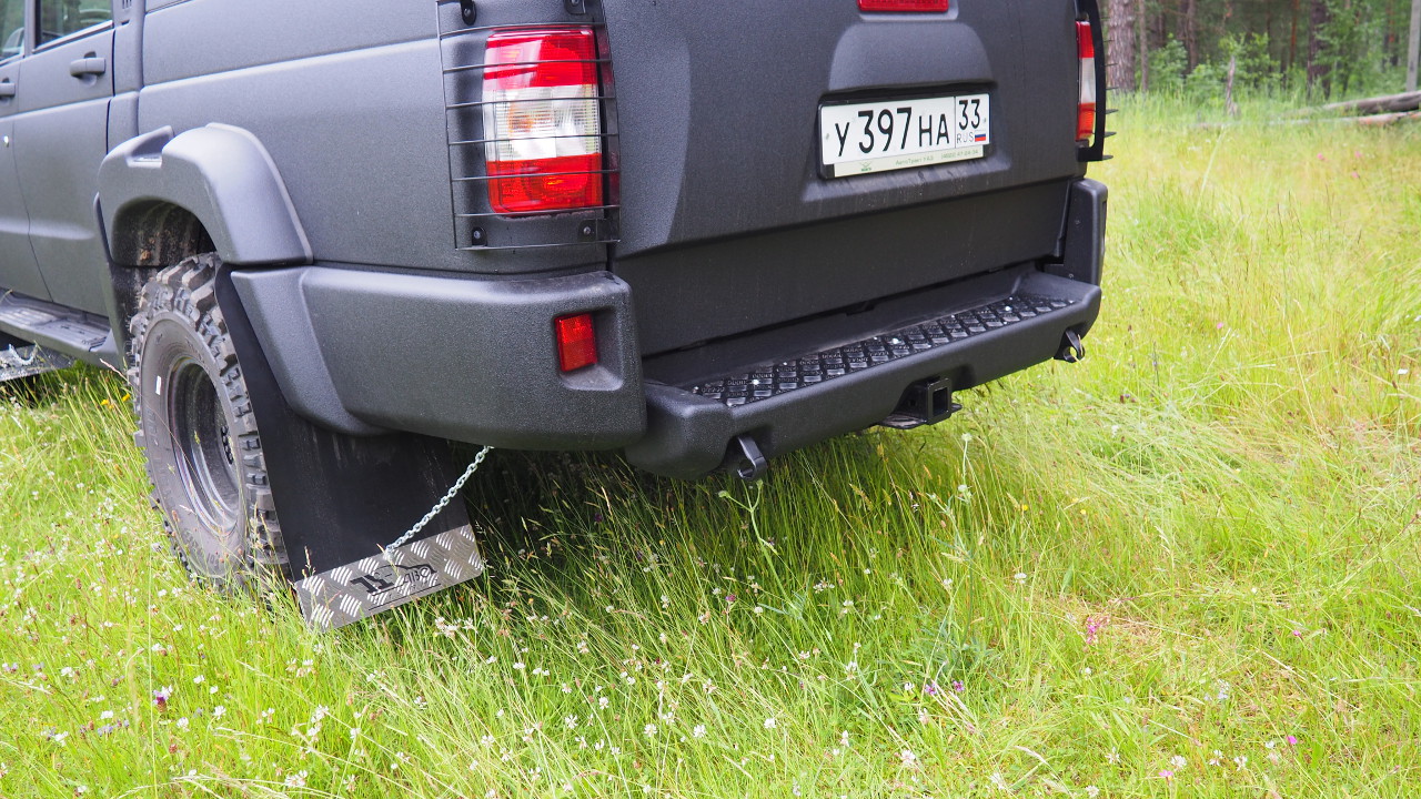 картинка Накладки кузова нижние АВС-Дизайн UAZ Пикап 2015- "Медведь" (к ABC.UAZ.RB.04B) ABC.UAZ.SP.05BМ
