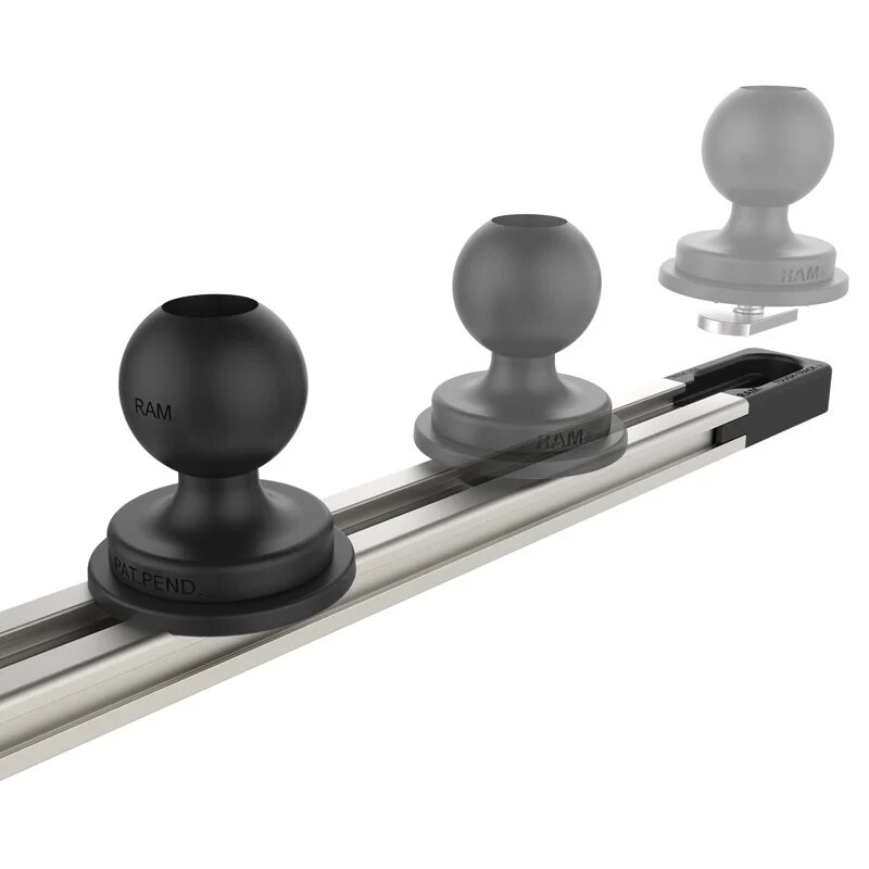 RAM-TRACK-EXA-3U алюминиевые Т-салазки RAM Tough-Track, длина 15 cм
