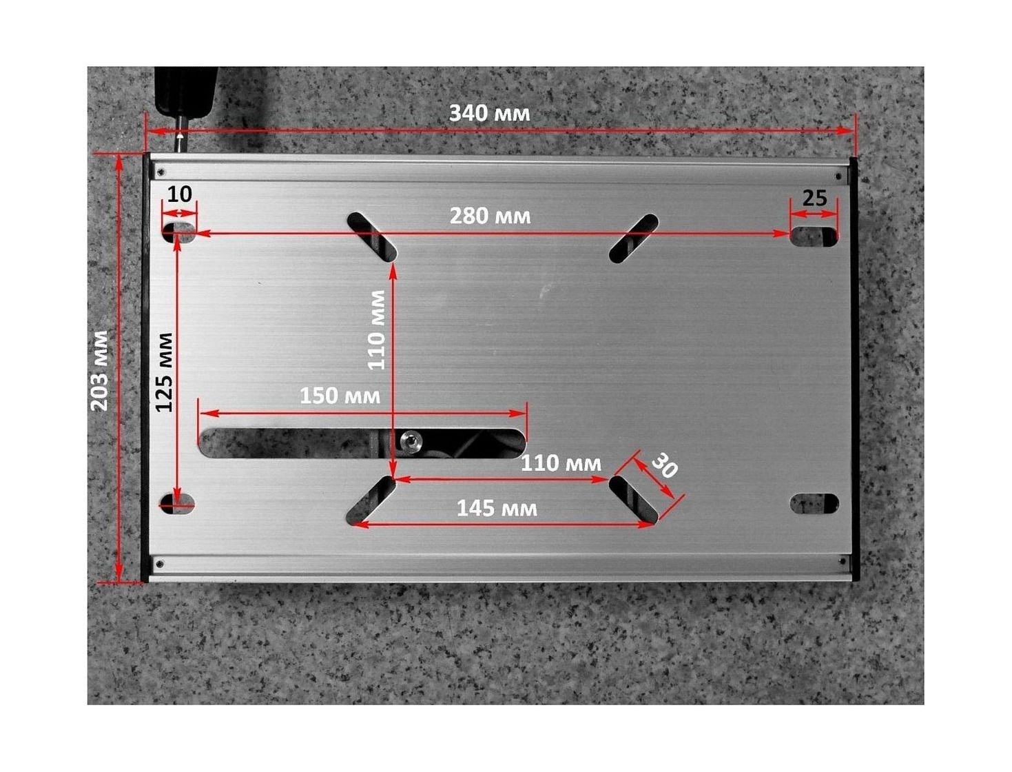 картинка Крепление сиденья к стойке 73 мм