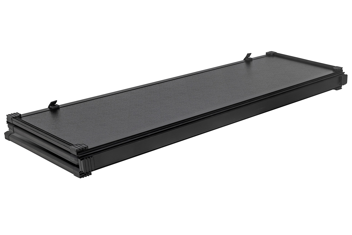 картинка Крышка кузова JAC T8, трёхсекционная, алюминиевая, черная