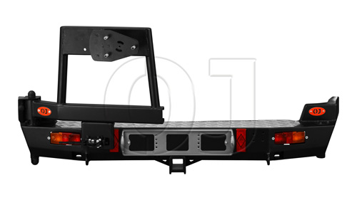 картинка Бампер задний Chevrolet Нива 2002- (в т.ч. рестайлинг 2009) - 03.117.03 OJ