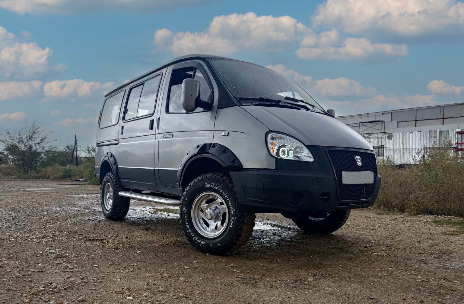 картинка Расширители колёсных арок Газ Соболь / Баргузин (Задние резанные арки)