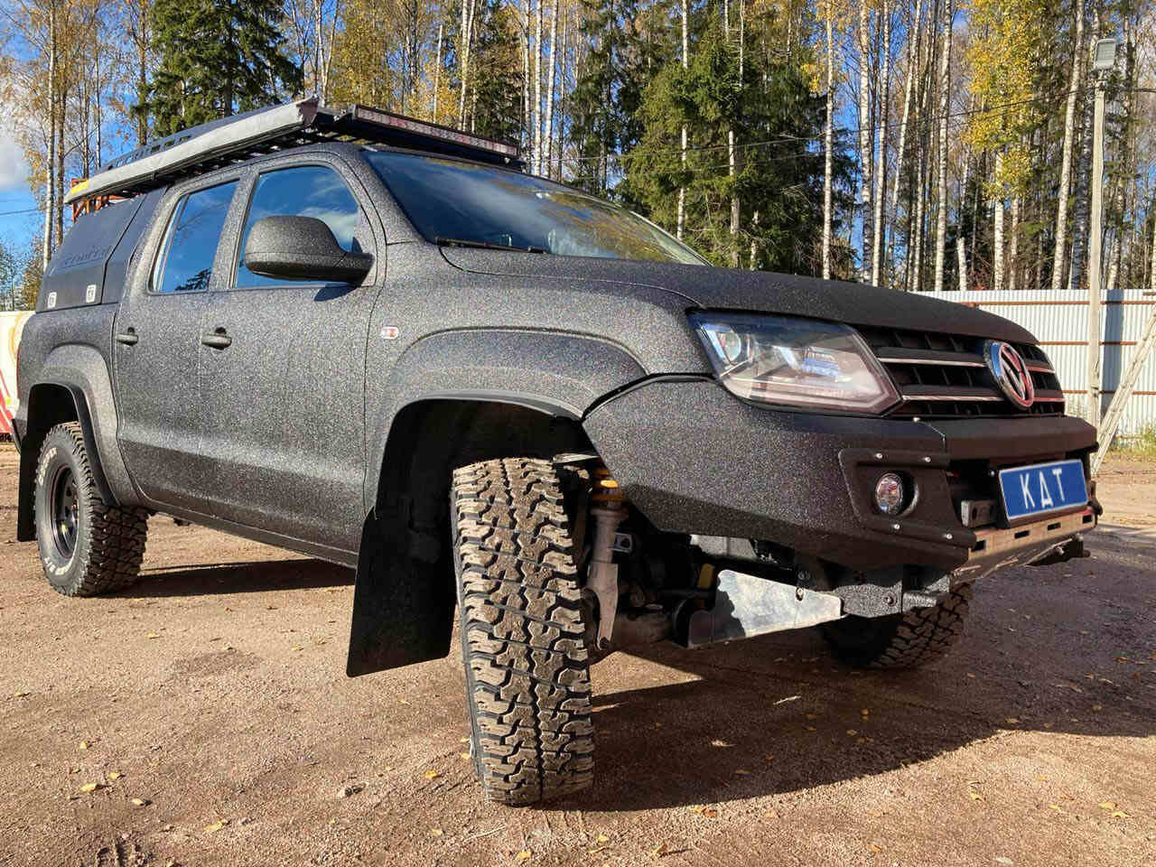 картинка Кунг силовой для Volkswagen Amarok (IV поколение), сталь/алюминий — KDT 2528S