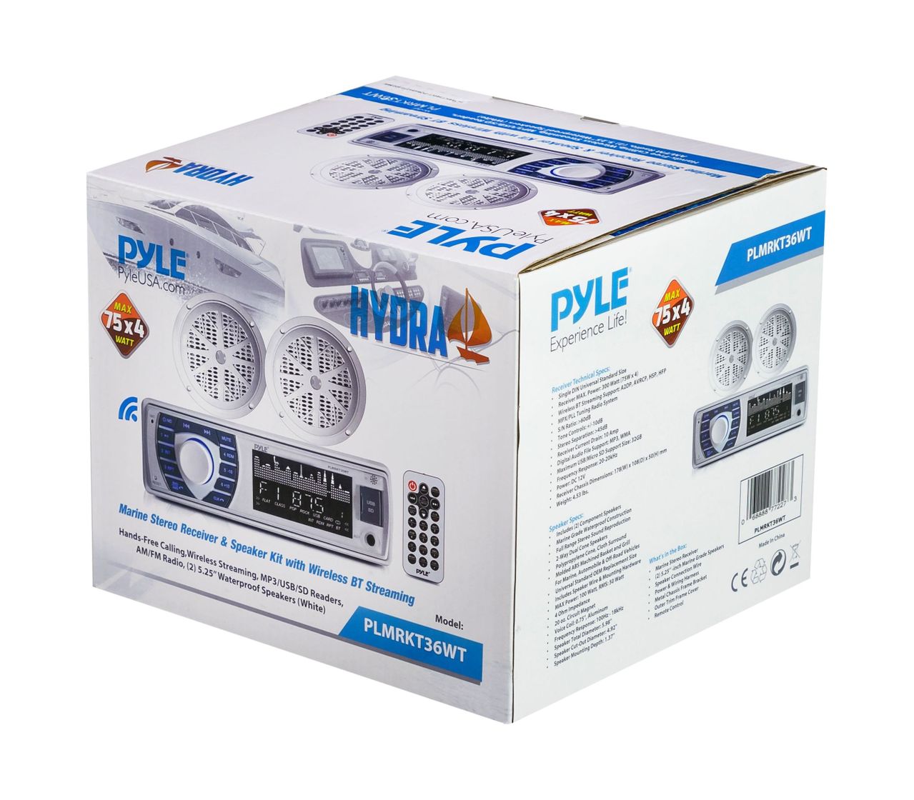 картинка Морская акустика PYLE PLMRKT36WT, комплект