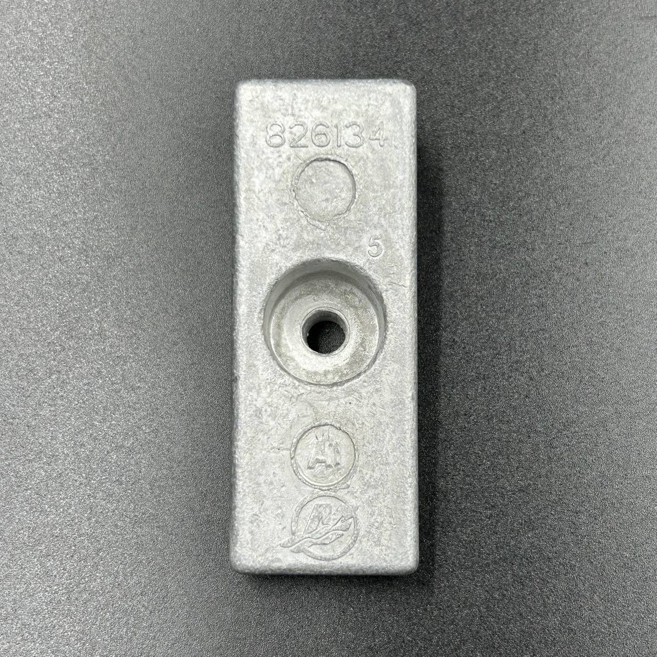 картинка Анод редуктора Mercury/Mercruiser (Алюминиевый) (826134Q) (Quicksilver)