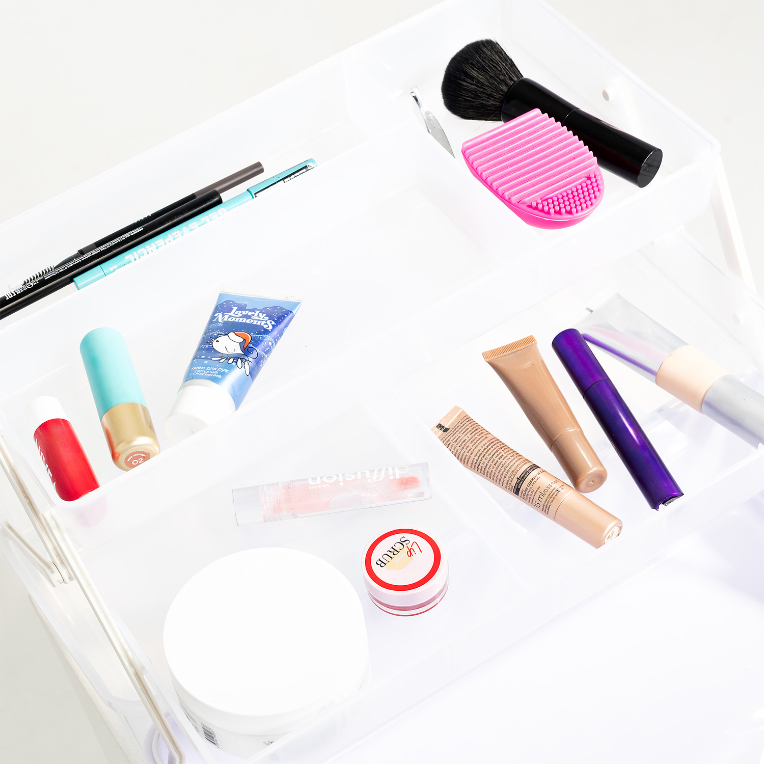 Ящик для инструмента IRIS KIT BOX 40 серо-фиолетовый