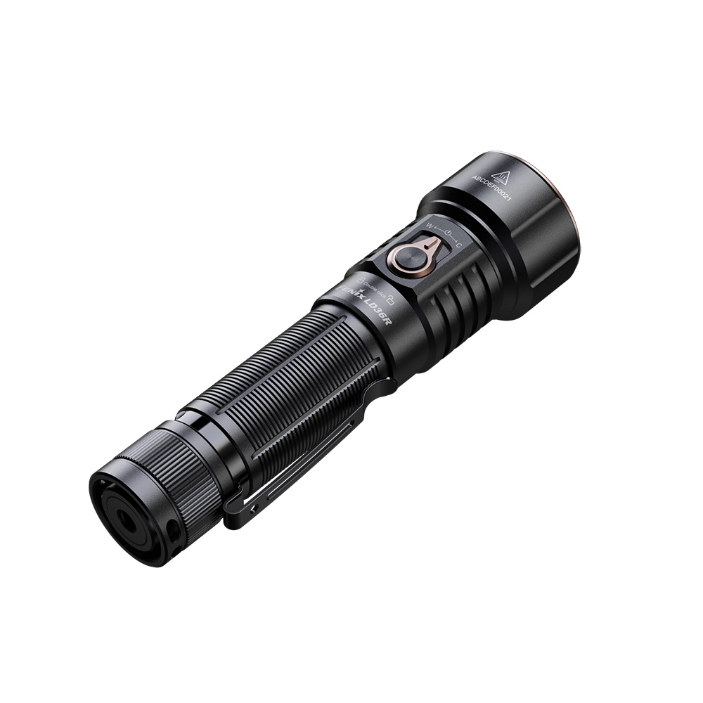 Фонарь Fenix LD36R черный RGB с диффузором