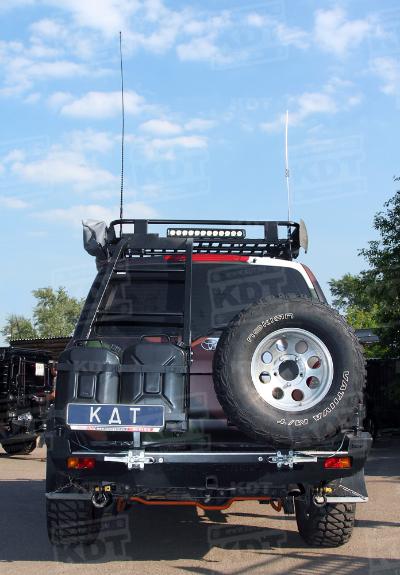 картинка Бампер задний KDT для Toyota Land Cruiser 100