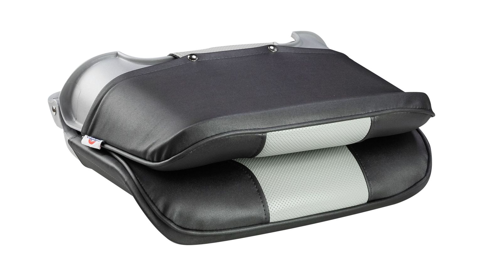 картинка Кресло складное мягкое SKIPPER, серый/темно-серый