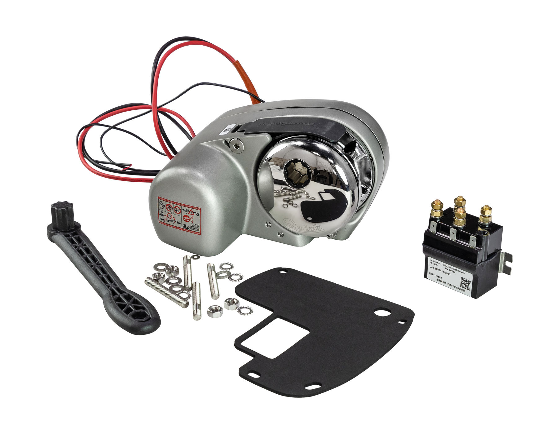 картинка Лебедка якорная Quick Genius GP2 1200, 12 В, цепь 8мм