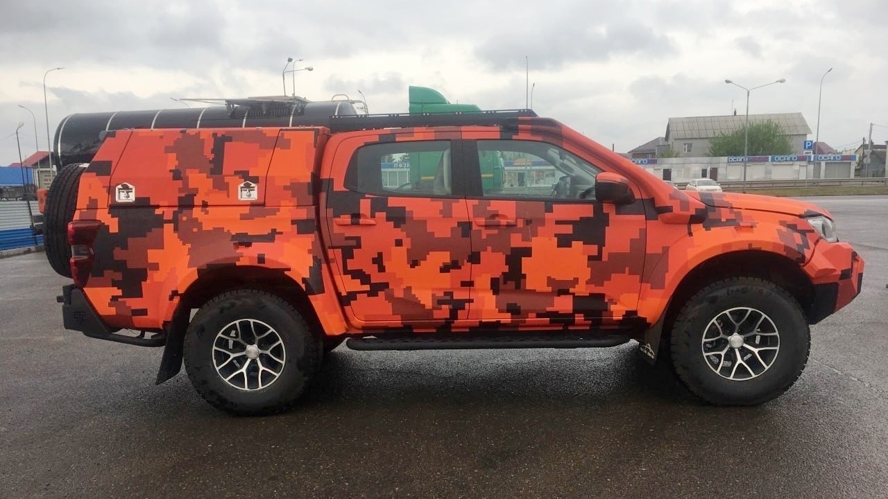 Кунг трехдверный Isuzu D-Max