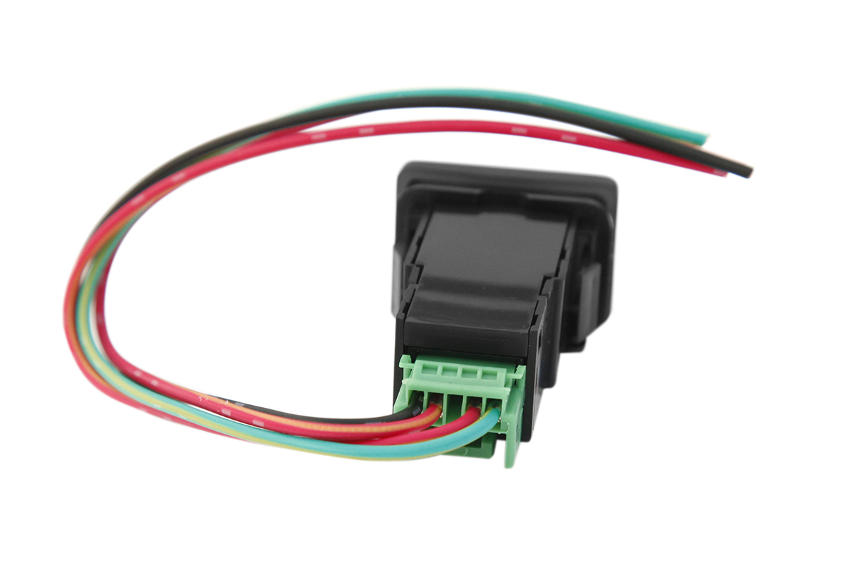 картинка Кнопка РИФ ВКЛ/ВЫКЛ, белый, универсальная TOYOTA 32x22