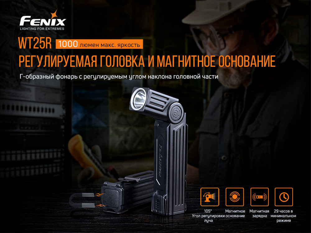 картинка Фонарь Fenix WT25R