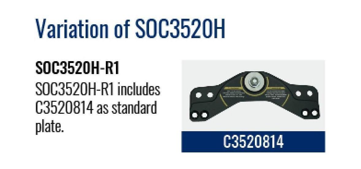 картинка Рулевая пластина для цилиндра SOC3520H-R1, Sea First