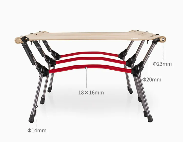 картинка Раскладушка Naturehike XJC04 190х65х38 см, до 150 кг, черная