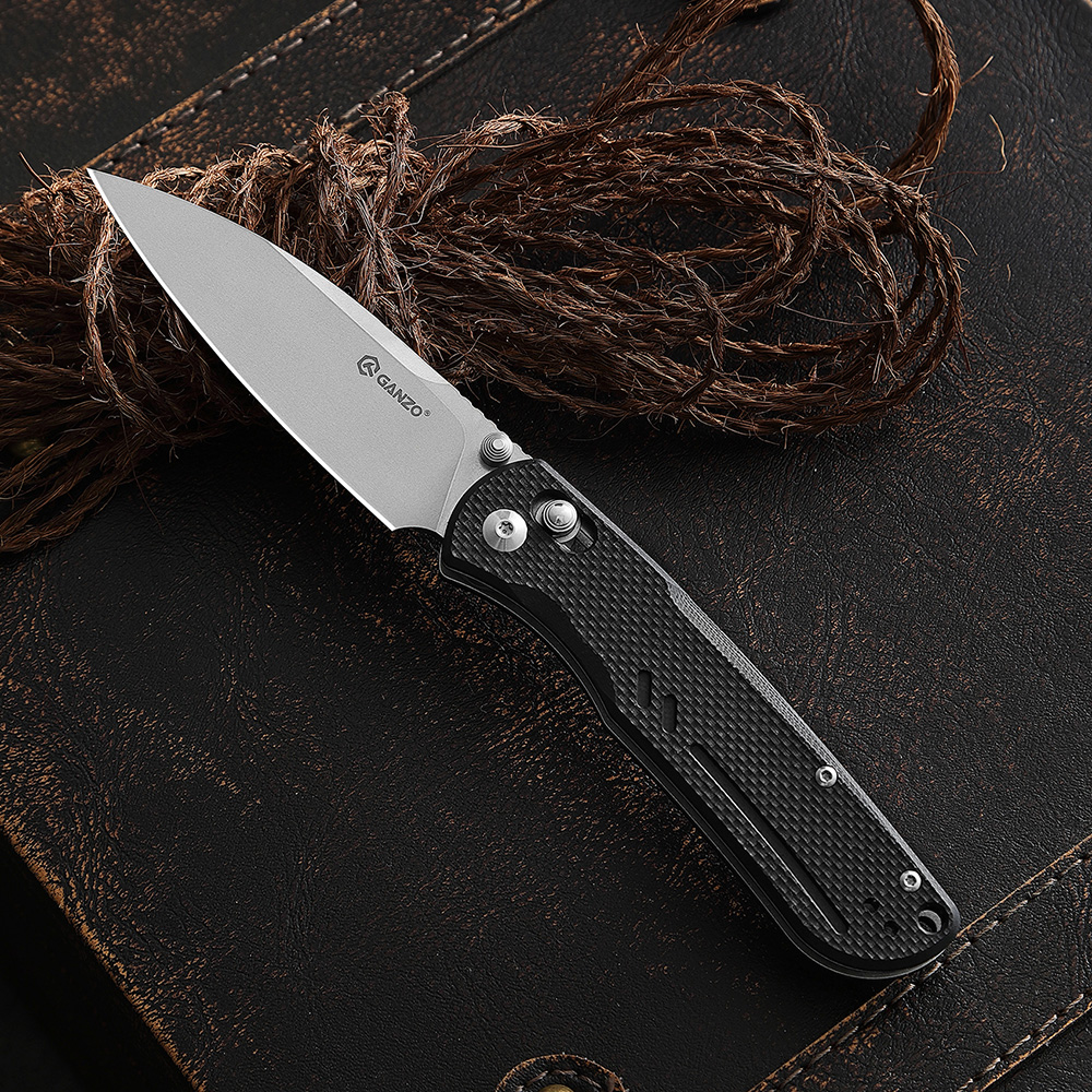 Нож складной Ganzo G771-BK черный