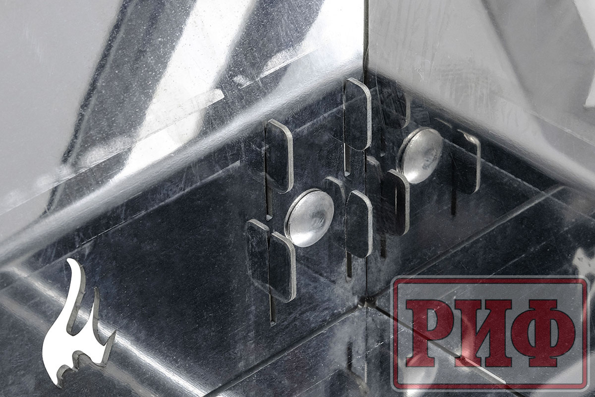 картинка Мангал РИФ нержавеющая сталь