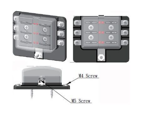 картинка Блок на 8 предохранителей