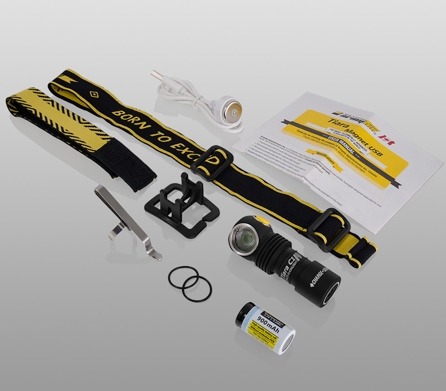 картинка Налобный фонарь ARMYTEK TIARA C1 Pro Magnet USB XP-L БЕЛЫЙ