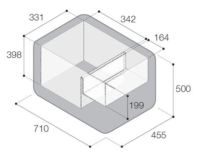 картинка Холодильник-морозильник переносной Vitrifrigo 55литров, 12/24V, -22ᵒC