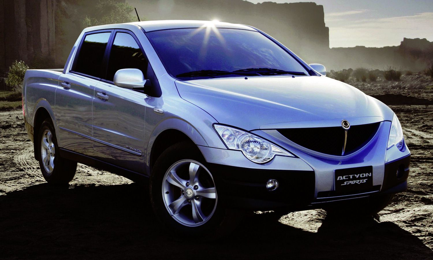 картинка Комплект бодилифт Ssang Yong Actyon Sports (50 мм/ Ø 80 мм)