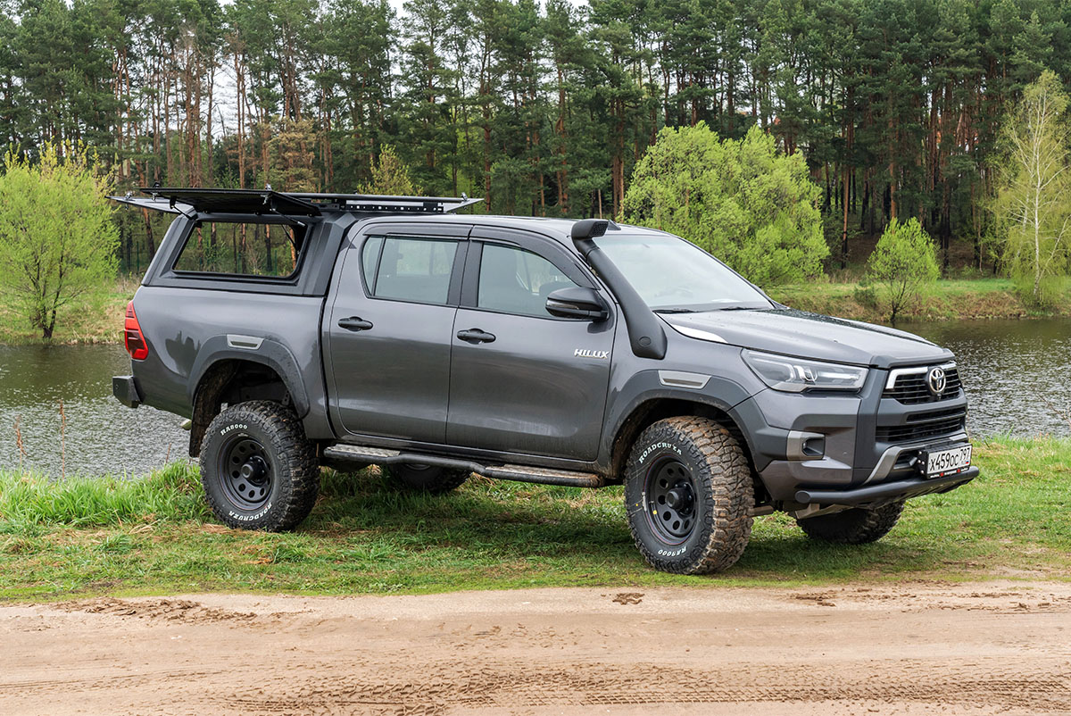 Кунг алюминиевый Toyota Hilux 2015+ PINGWEI