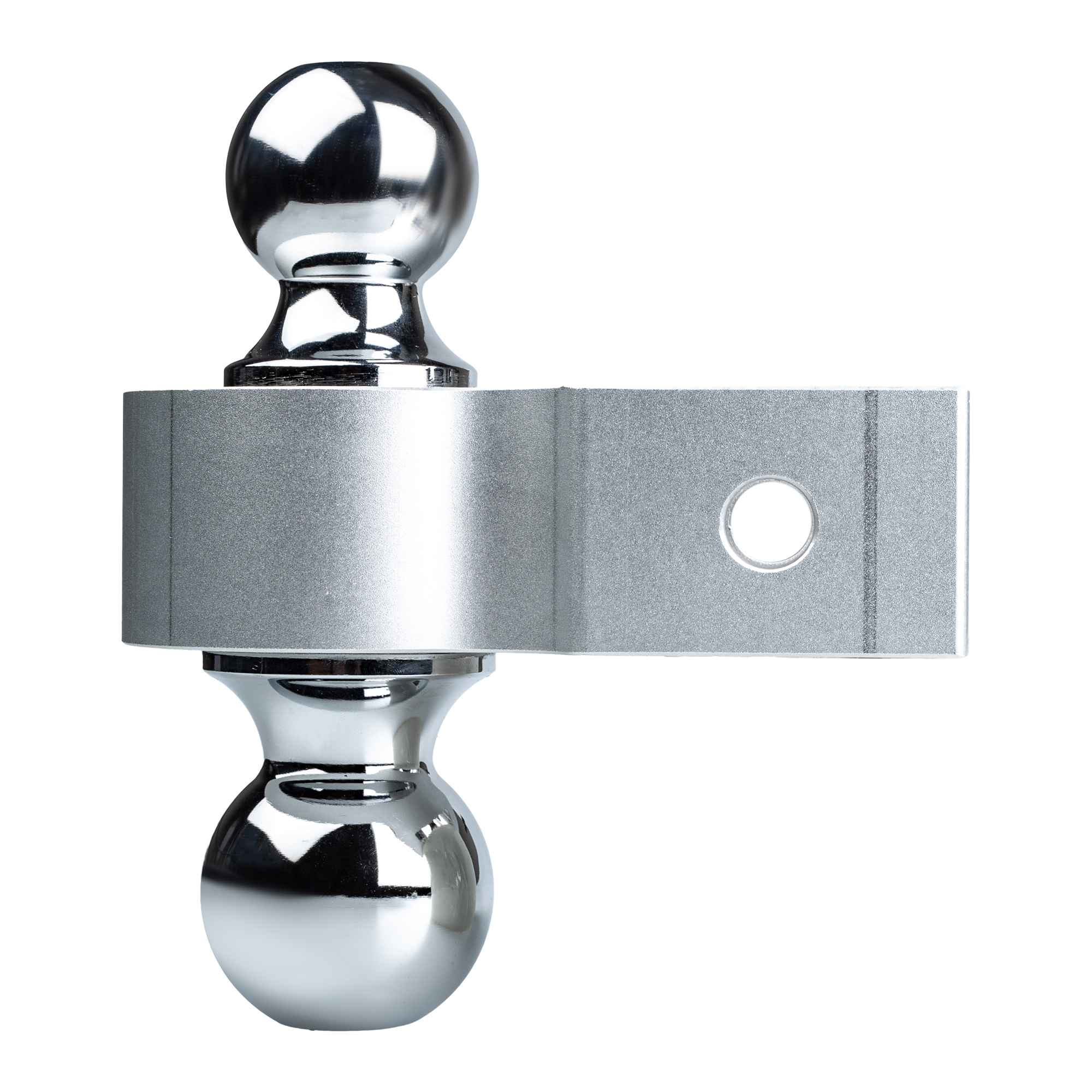 картинка Фаркоп с регулировкой высоты на 8 дюймов алюминивый с 2-мя шарами, 2" и 2-5/16" под квадрат, с двумя фиксаторами.
