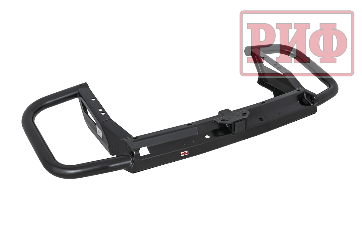 картинка Бампер задний РИФ Toyota Land Cruiser 200 2007-2015 c квадратом