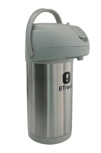 картинка Термос BTrace с пневмонасосом 3500 мл, серебристый
