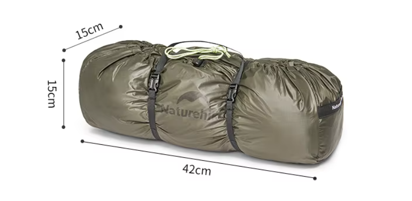 картинка Палатка Naturehike Opalus Si 3-местная, алюминиевый каркас, зеленая