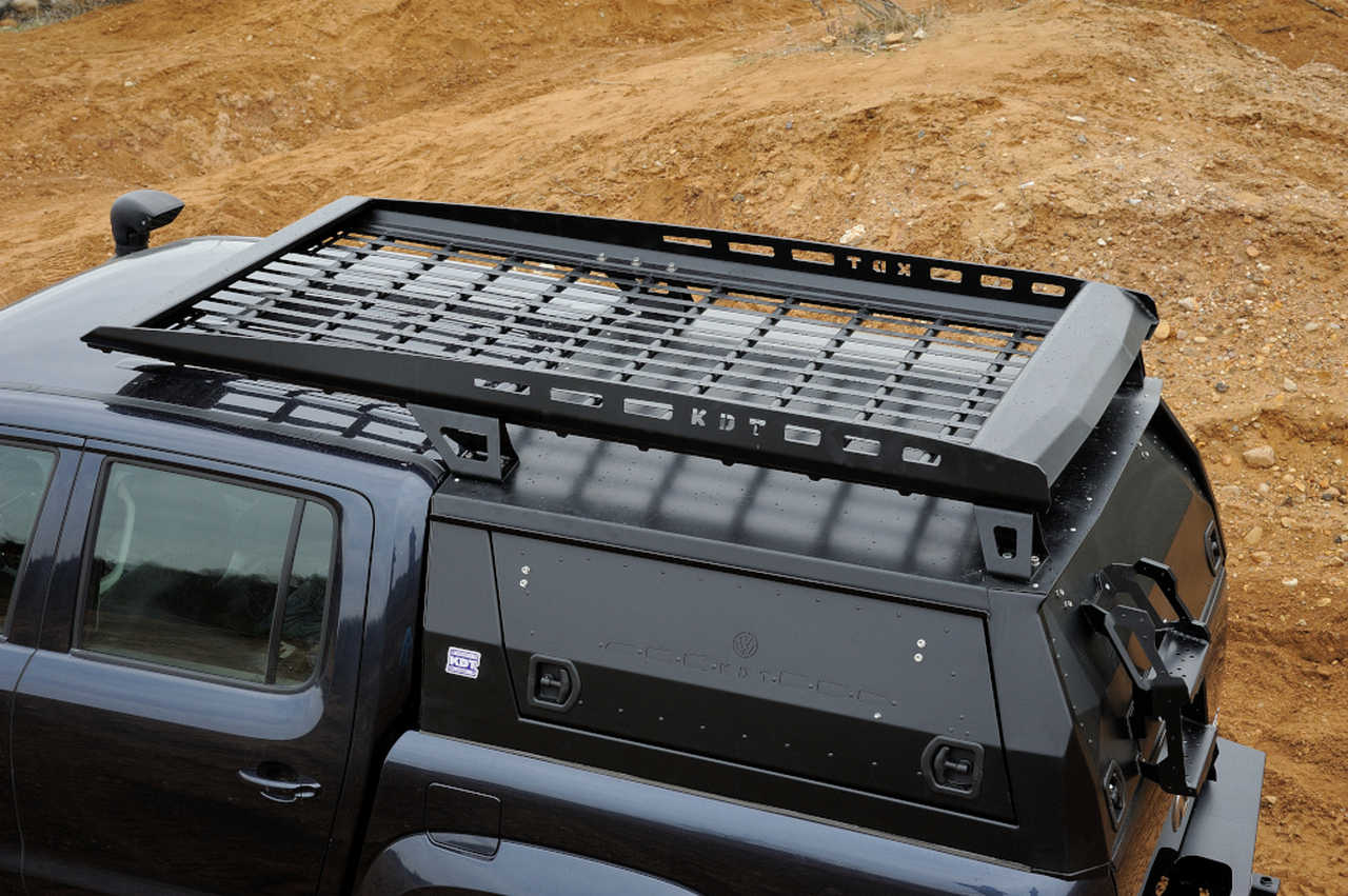 картинка Багажник KDT для кунга Mitsubisi L200 Triton алюминиевый