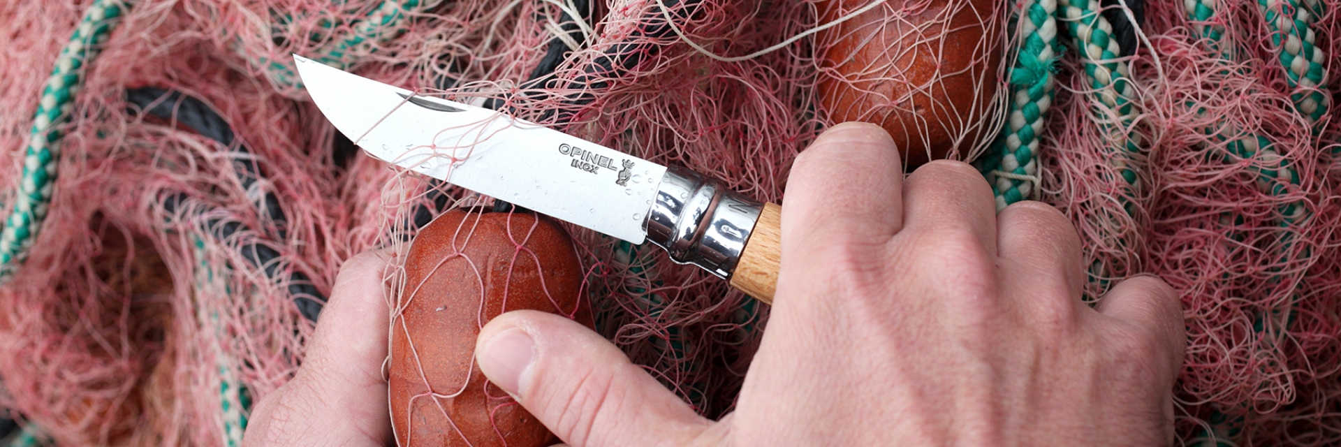 картинка Нож Opinel №8, нержавеющая сталь, рукоять из бука, 123080