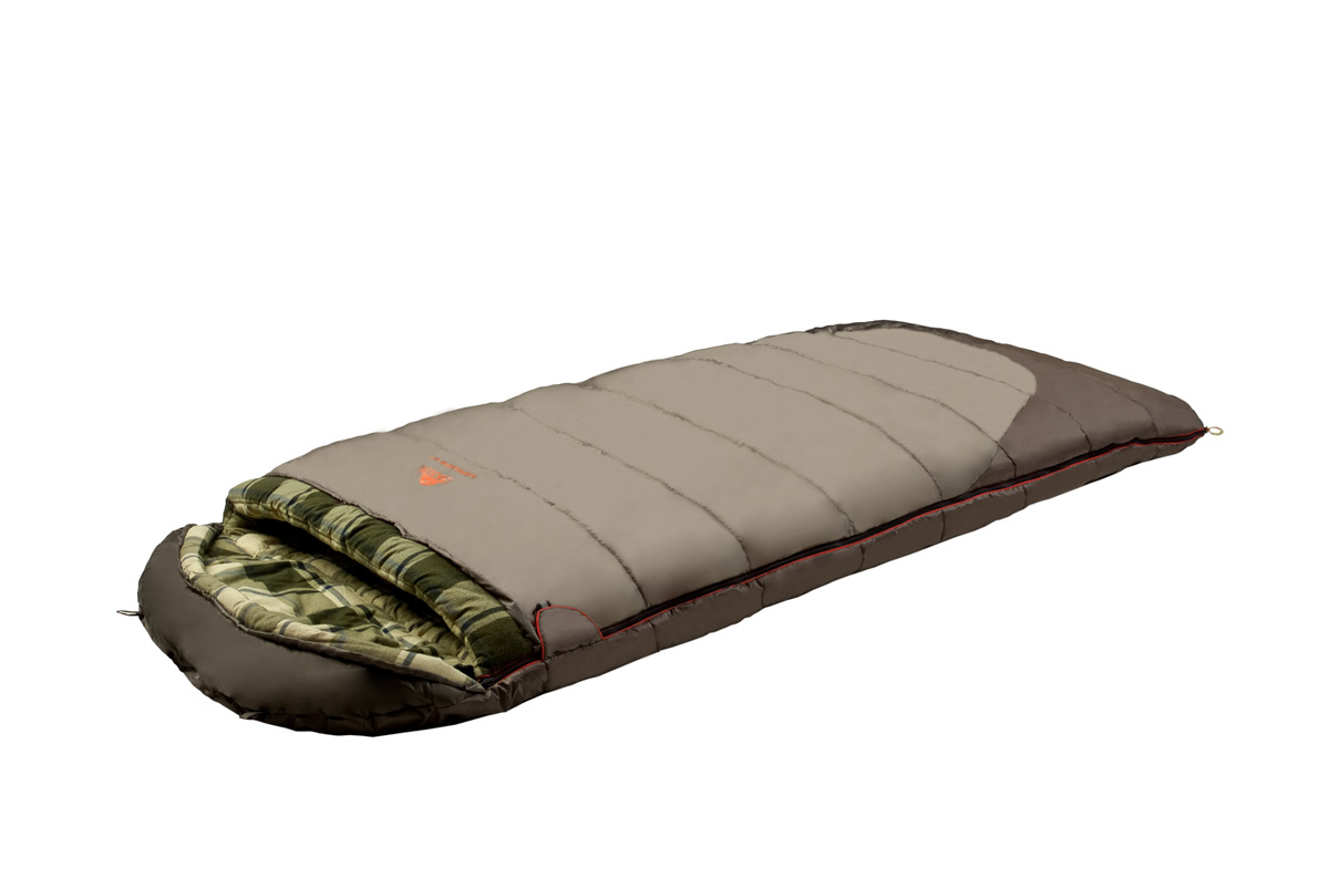 картинка Мешок спальный ALEXIKA SIBERIA Wide Plus (одеяло), 195+35)x100 см(ТК: +5C - 0C), оливковый, правый