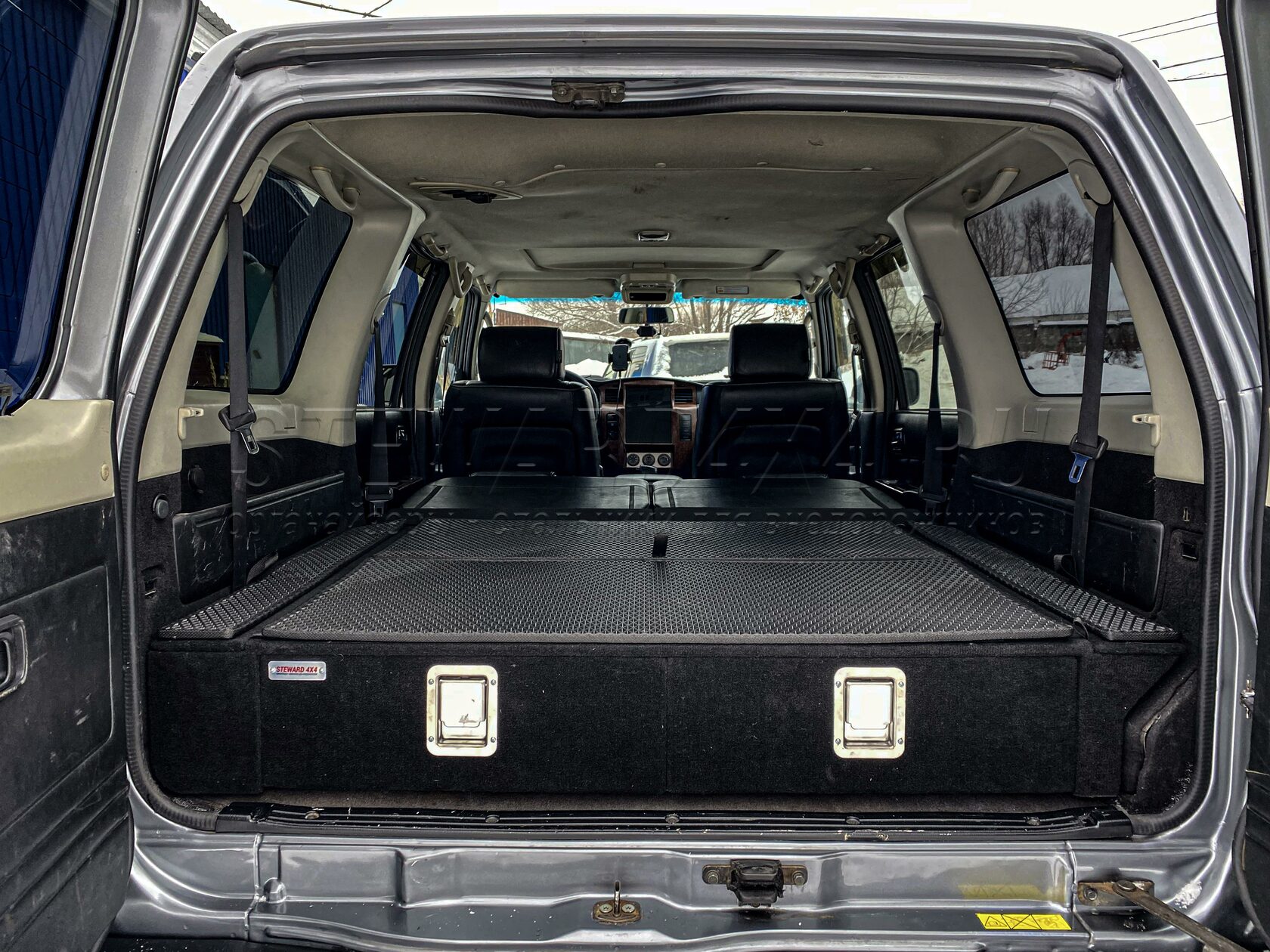 картинка Органайзер в багажник Nissan Patrol Y61 Премиум