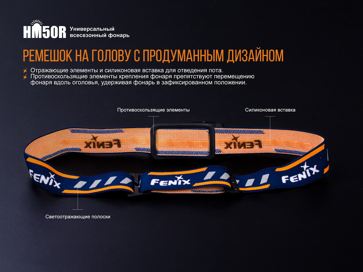 картинка Налобный фонарь Fenix HM50R