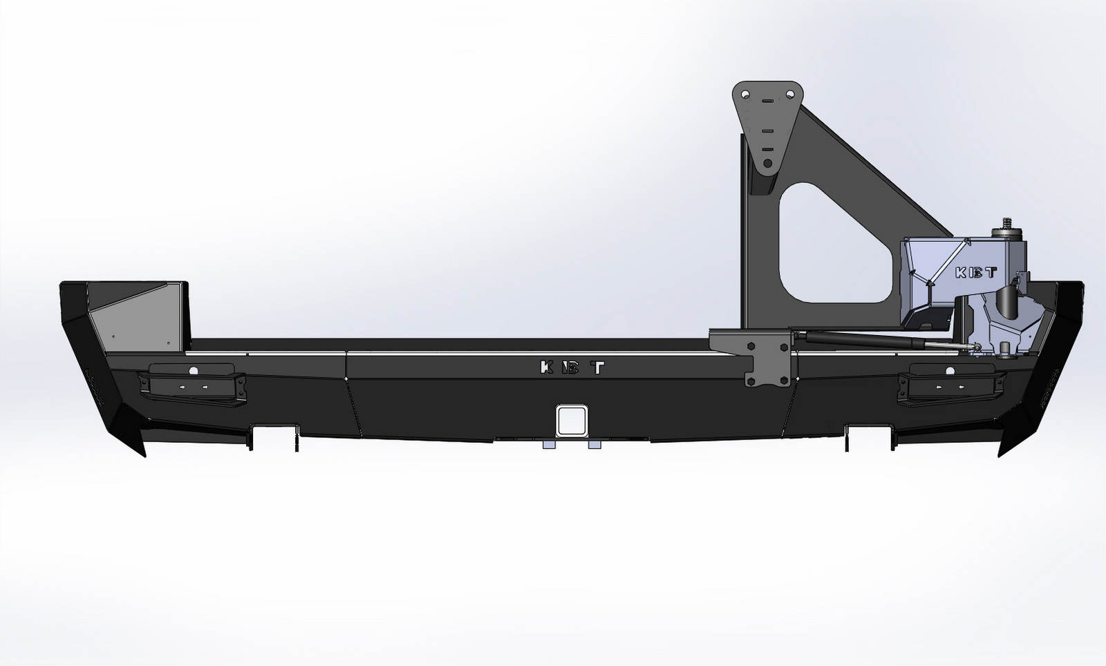 картинка Задний силовой бампер - Toyota Cruiser 200 арт.04022