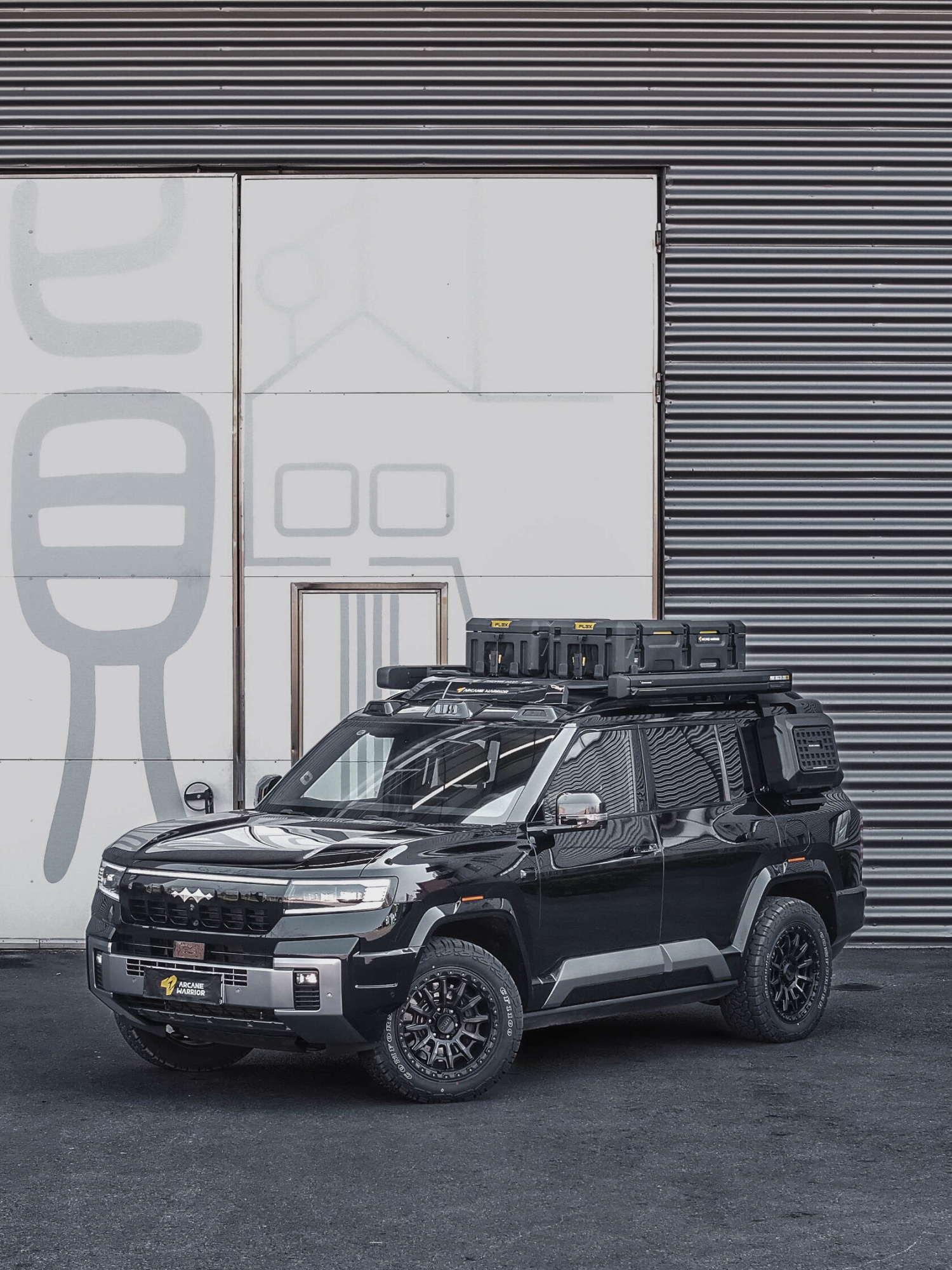 картинка Багажник экспедиционный STORM Roof Rack BYD FangChengBao Leopard 8 2024+ (длинный)