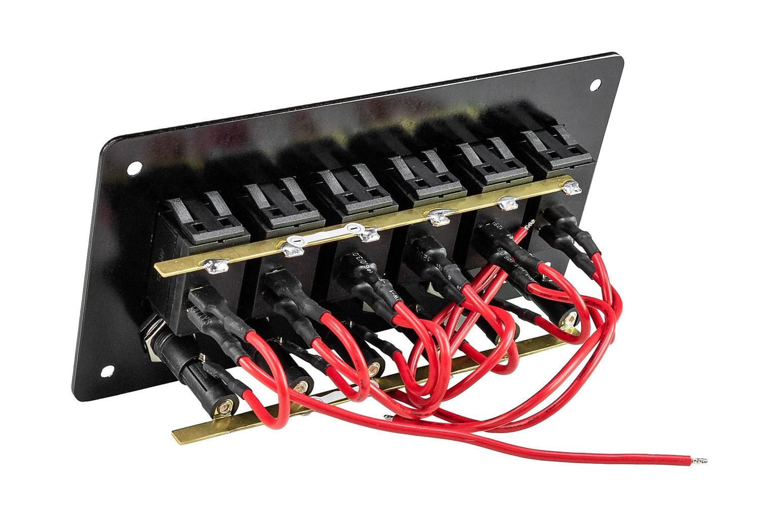 картинка Панель бортового питания 6 переключателей, индикация, предохранители