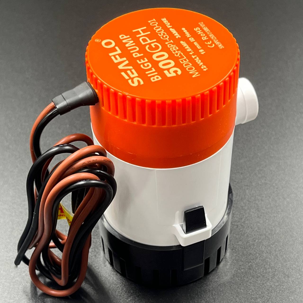 картинка Помпа  осушительная 500GP(1892,71л/ч)(Ø19мм) (SeaFlo)