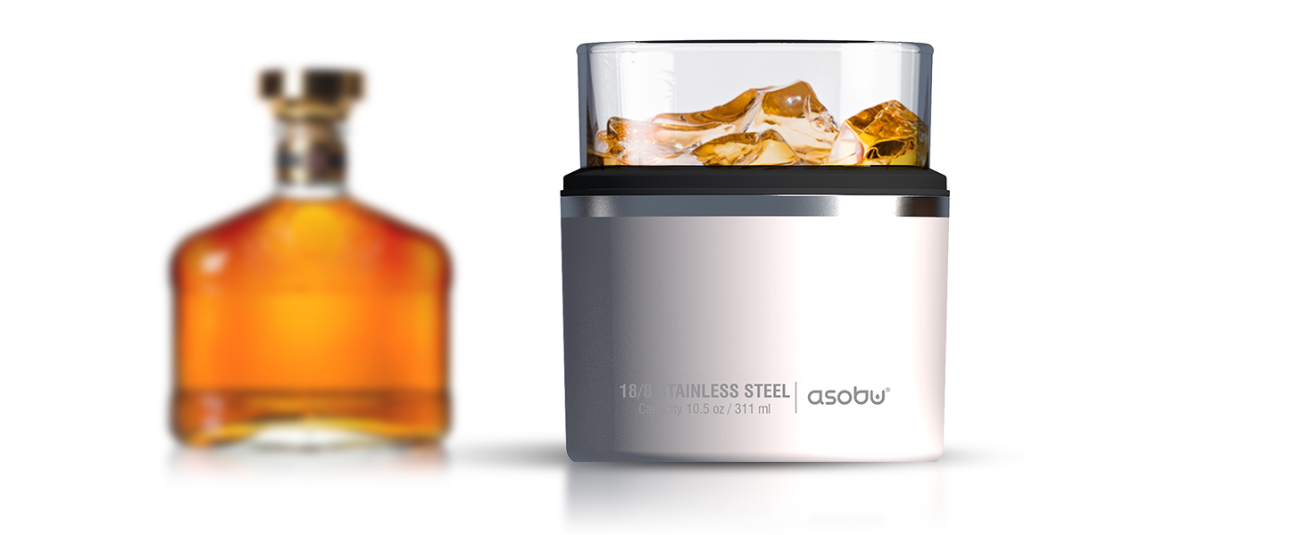 картинка Термобокал ROCKS для крепких напитков 310 мл, белый