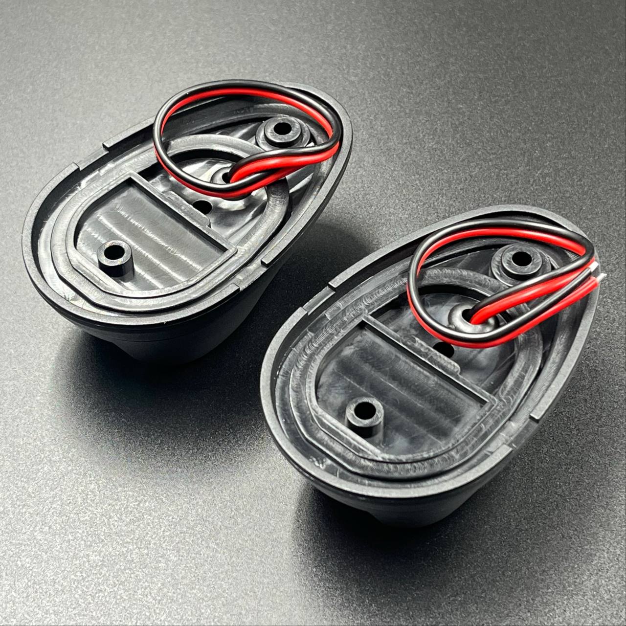 картинка Огни ходовые(комплект)(91.5x59x33мм)чёрный (Sunfine)