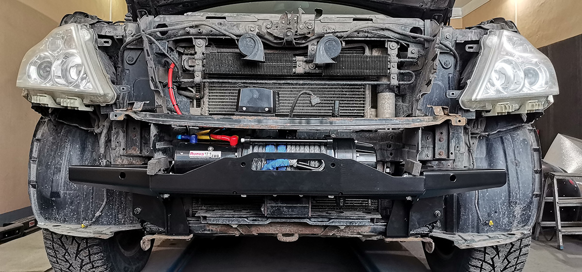 картинка Площадка лебедки Nissan Patrol Y62 2010+