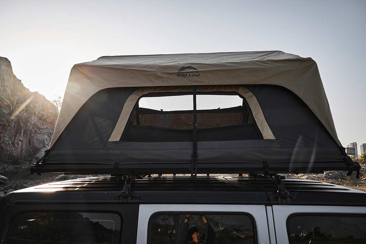 картинка Палатка на крышу автомобиля Wild Land Normandy Auto 140 pro