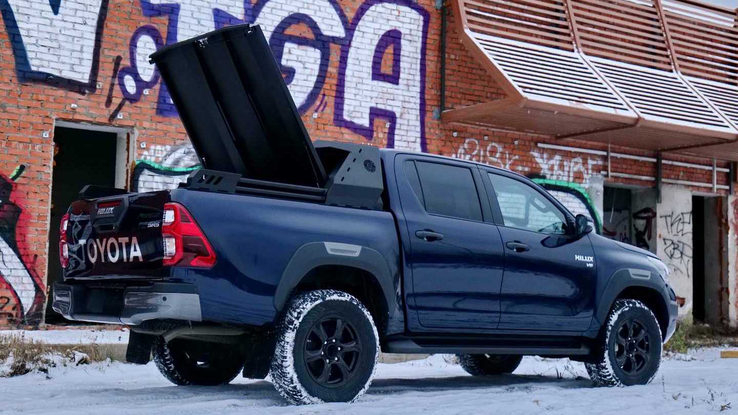 картинка Дуга многофункциональная алюминиевая - Toyota Hilux 15061L(2)